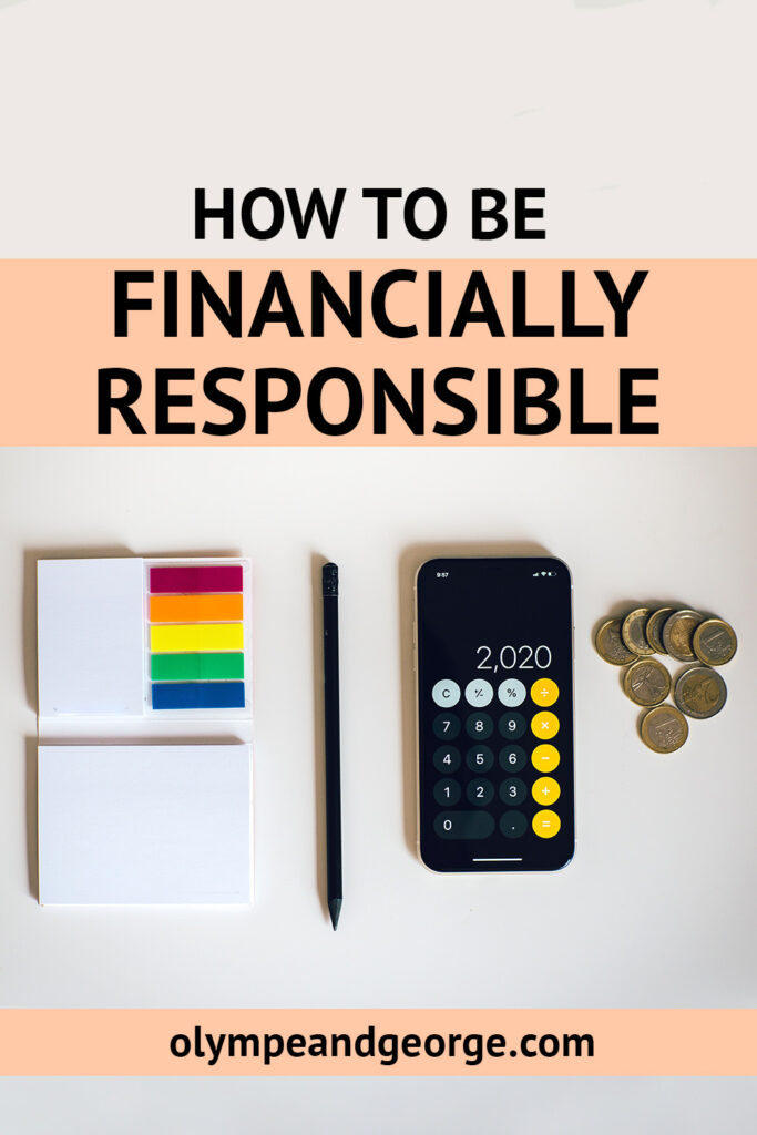 How to Start Being Financially Responsible