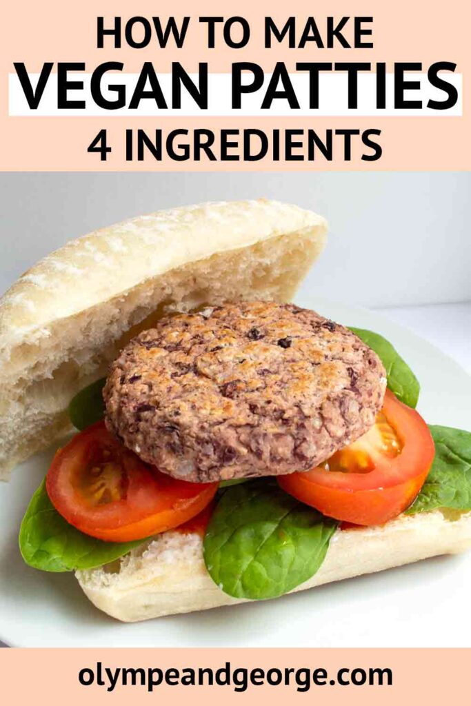 How to Make Easy Vegan Patties with 4 Ingredients