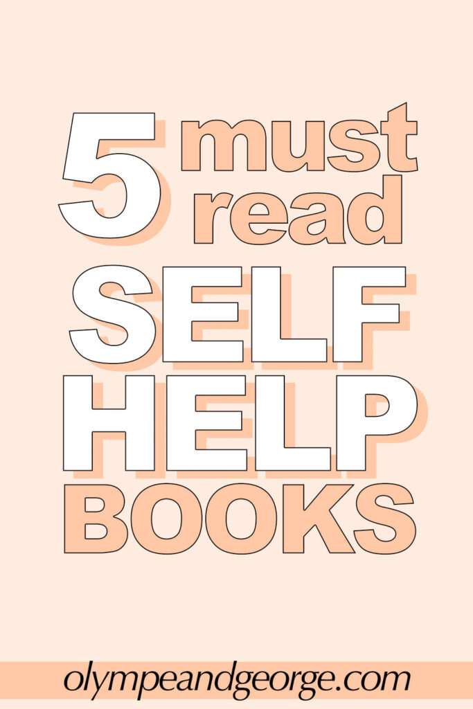 self-help books pin - the best self-help books to change your life