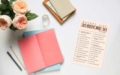 30 Before 30: Life Goals Bucket List